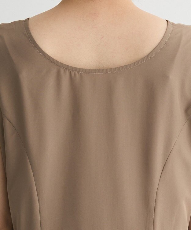 Green Parks ・ＥＬＥＮＣＡＲＥ　ＤＵＥ　ドロストティアードワンピ Dark Beige