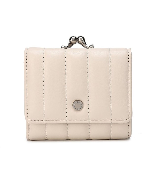 style code 【MERCURYDUO/マーキュリーデュオ】スタッズキルティング　口金ミニ財布 アイボリー