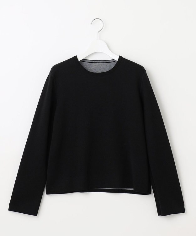 自由区 L 【ご好評につきWEBのみ新色追加/洗える/マルチウェイ】リバーシブルニット セットアップ (新色)ブラック系3