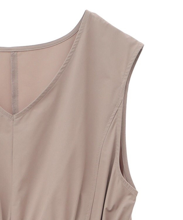 Green Parks ・ＥＬＥＮＣＡＲＥ　ＤＵＥ　ドロストティアードワンピ Dark Beige