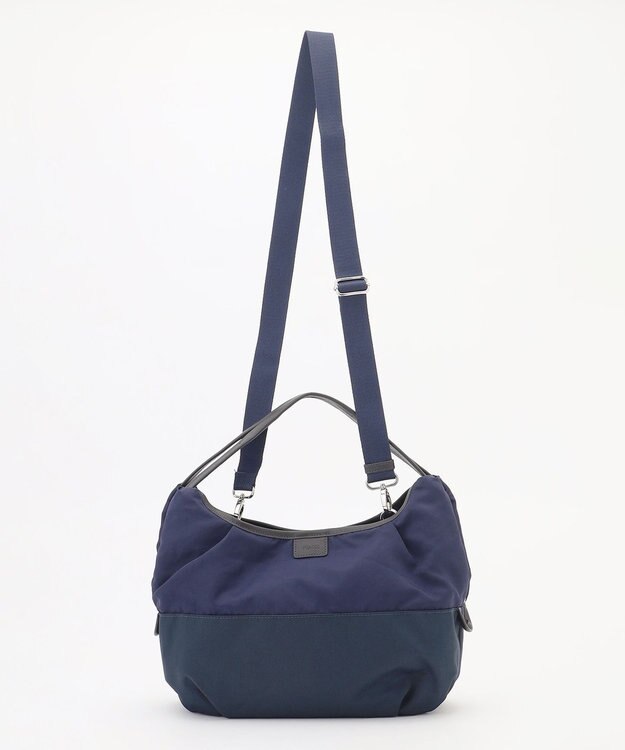 Y'SACCS シワナイロン2WAYトートバッグ Sサイズ ネイビー