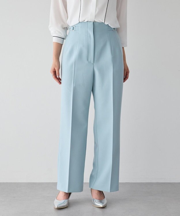 YECCA VECCA サイドベルテッドハイウエストパンツ Mint