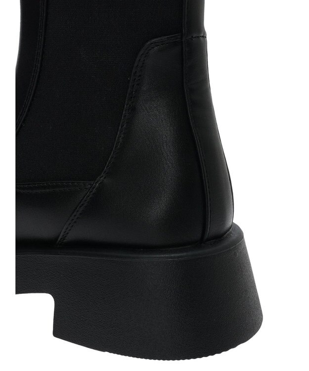 Green Parks ＲＵＰＩＳ．厚底サイドゴアブーツ Black