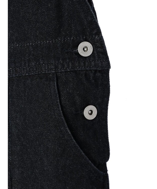 earth music&ecology オーバーオールデニム Dark Indigo