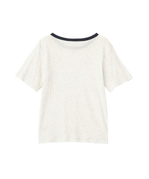 AMERICAN HOLIC 【２点セット】リンガーＴシャツ＋カーディガン Light Gray Mixture