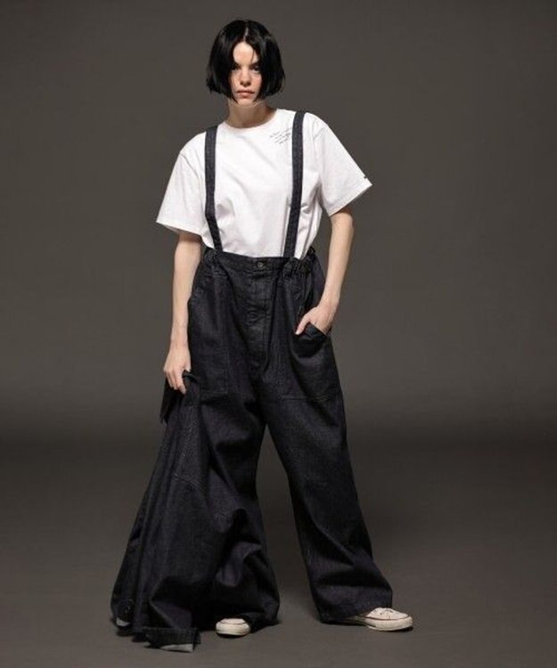 LENO SALOPETTES サロペット INDIGO