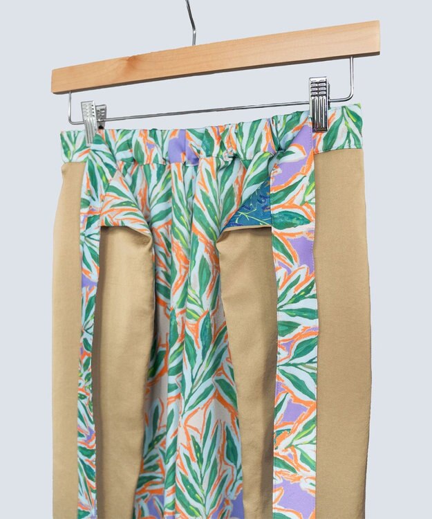 COQ 2WAY HALF LEAVES 前後2WAYパンツ ベージュ