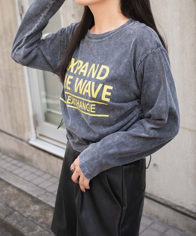 WEGO ヴィンテージウォッシュドロストロンT スミクロ