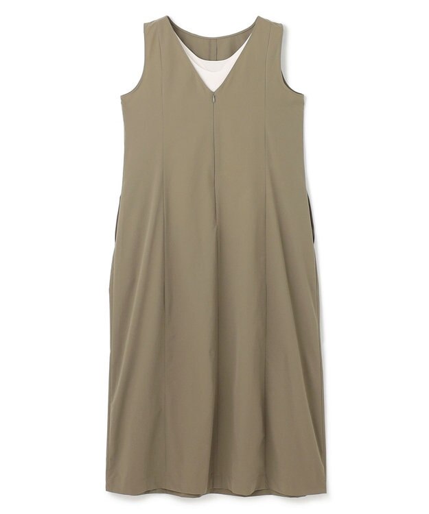 UNFILO 【GOCOCi/ワコール】FINE MOVE コクーンワンピース カーキ