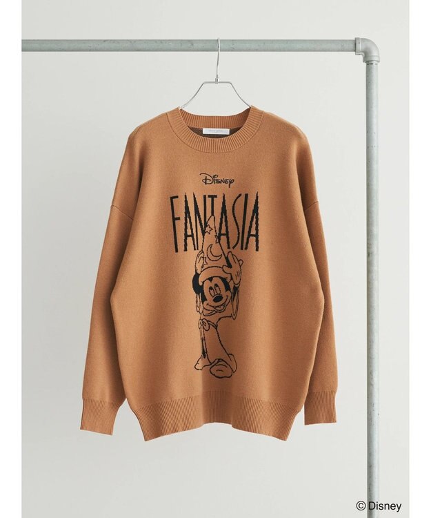 Green Parks ＦＡＮＴＡＳＩＡ／ジャガードニットプルオーバー Brown