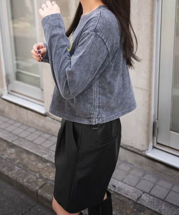 WEGO ヴィンテージウォッシュドロストロンT スミクロ