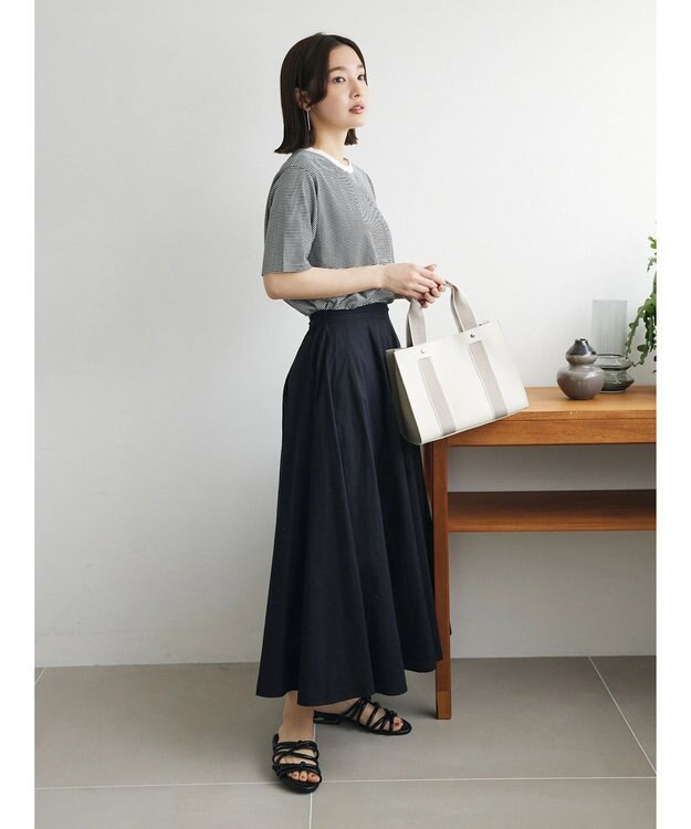 Green Parks 襟ロゴアソートレギュラーＴシャツ Border