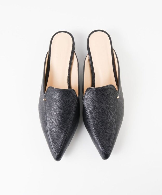 BONTRE 【MIONOTIS/ミオノティス】ポインテッドトゥミュール/102PJ ブラック