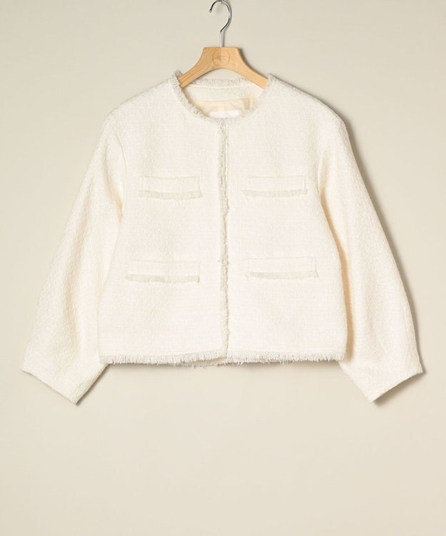 ONWARD Reuse Park 【23区】ジャケット春夏 オフホワイト