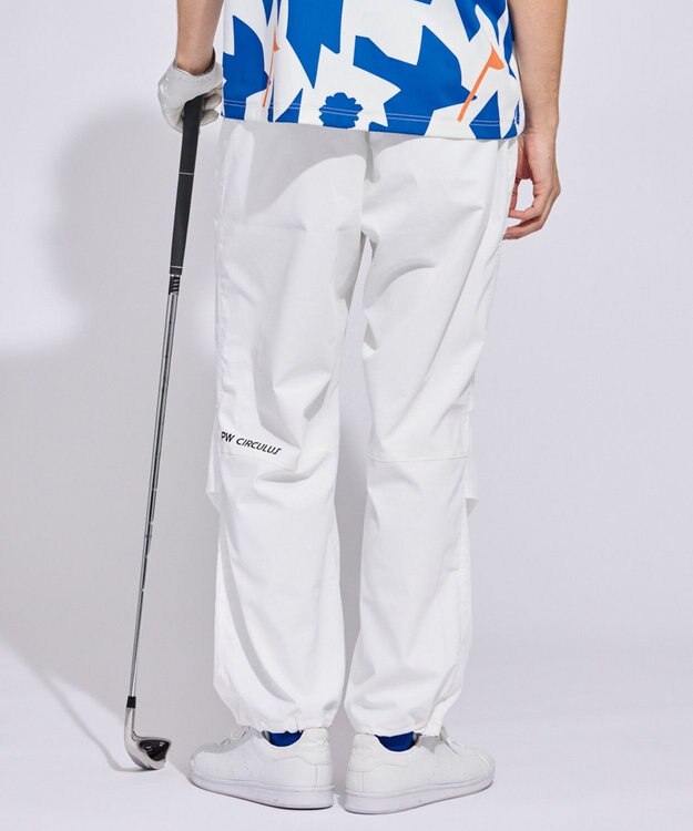 PW CIRCULUS 【MEN】ワイドカーゴパンツ ゴルフ ホワイト系
