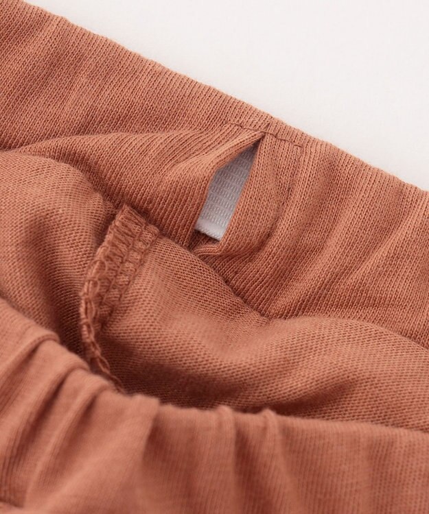 組曲 KIDS 【インパンツ付き】【100㎝】ＴＣ天竺プリーツ スカッツ ブラウン系