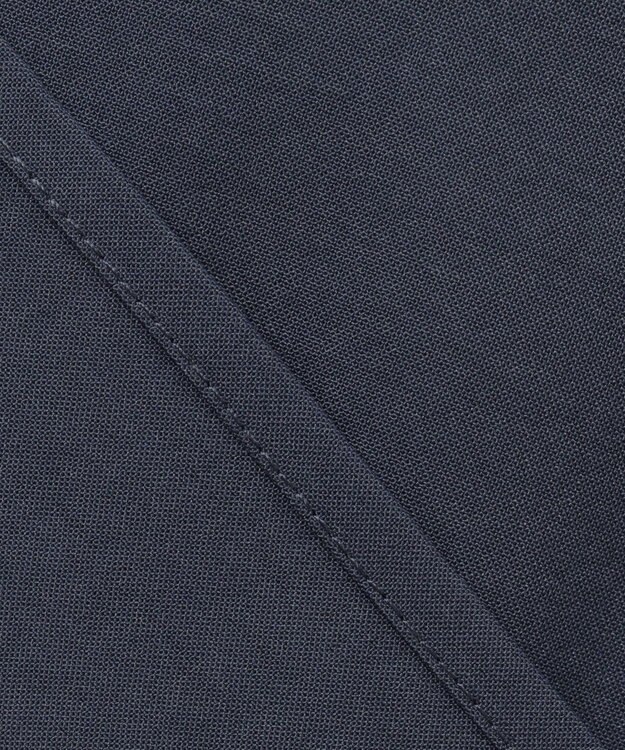 Feroux 【洗える】リボンスキッパー ブラウス ネイビー系