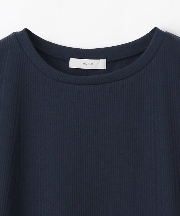 ANY 【洗濯機可】コンビネーションワンピース ネイビー