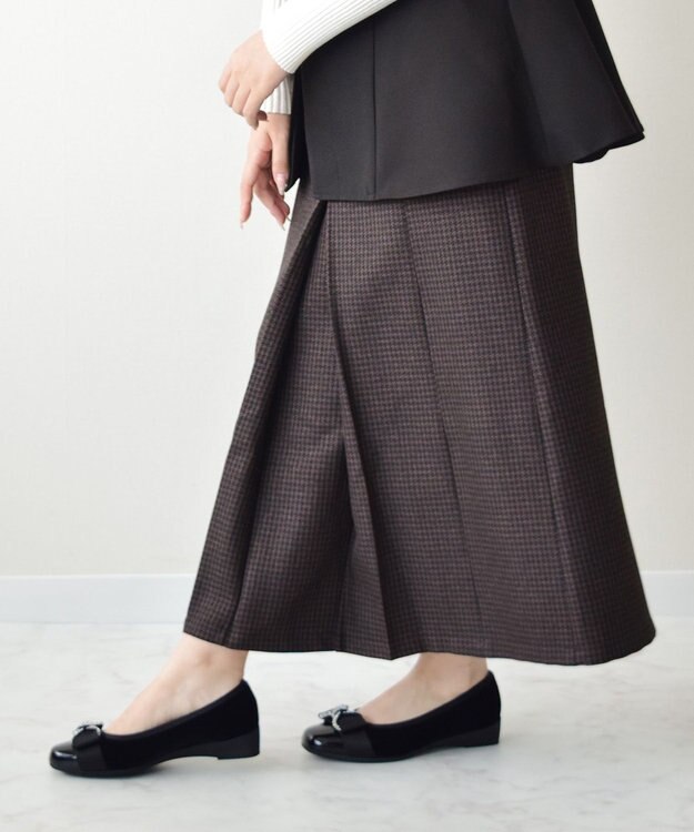 Bridget Birkin ＜3E＞【Bridget Birkin Walk】ジュエリーリボンウォーキングパンプス ブラック雑材