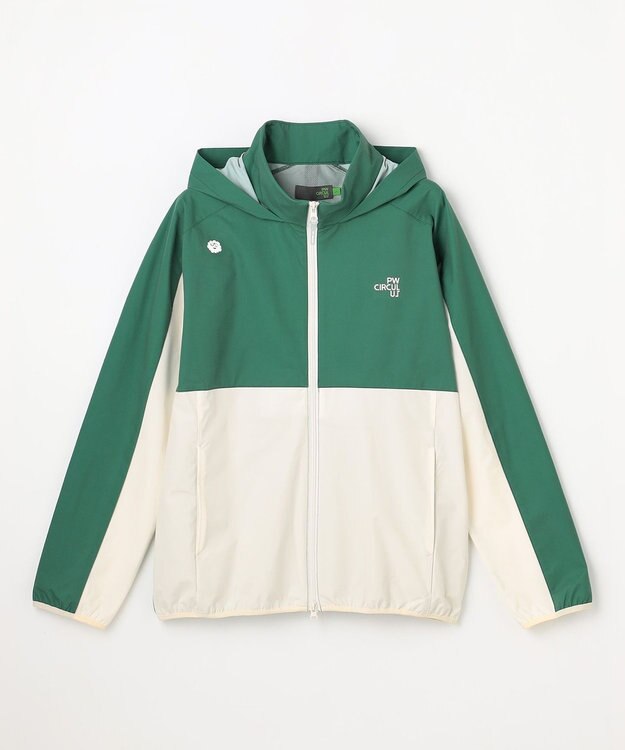 PW CIRCULUS 【花粉がつきにくい】【MEN】スプリングジャケット ゴルフ グリーン系