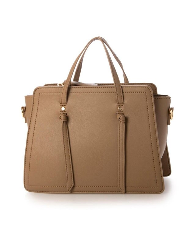 UNBILLION カシュカシュ cachecache / 結びハンドルバンドバッグ オーク