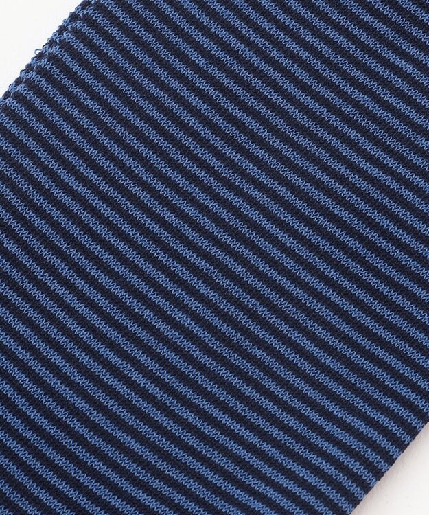 J.PRESS MEN 【J.PRESS BASIC】ハイゲージ天竺 ボーダーソックス ネイビー系