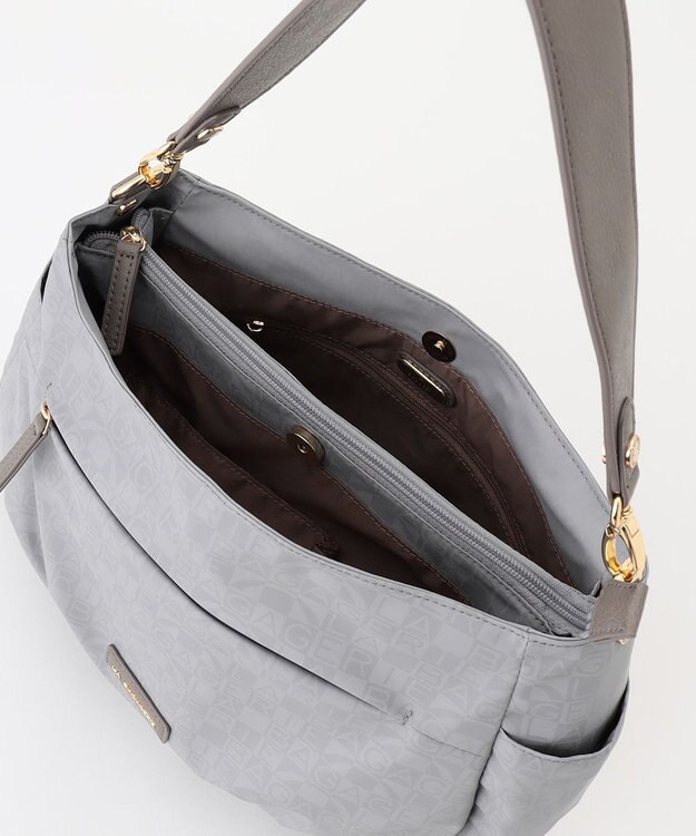LA BAGAGERIE MONOGRAMME 2wayショルダーバッグ グレー