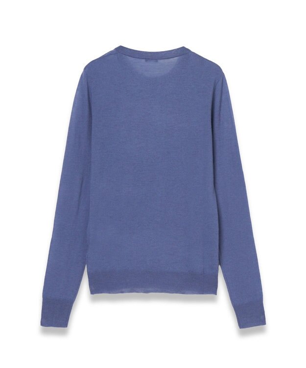 JOSEPH 【洗える】キャッシュエアー　ラウンドネックニット Harbour