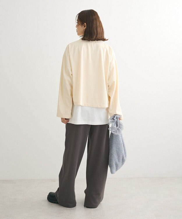 Green Parks 裾スリットホワイトインナー White