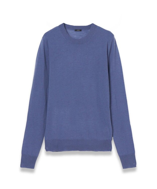 JOSEPH 【洗える】キャッシュエアー　ラウンドネックニット Harbour