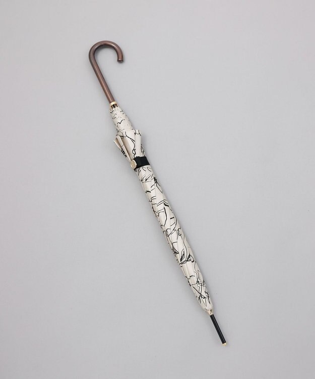 AURORA  Beaurance （ビューランス） オリジナルプリント雨傘（長傘） クリーム