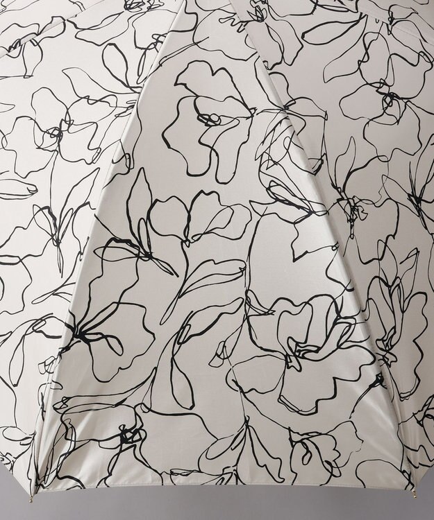 AURORA  Beaurance （ビューランス） オリジナルプリント雨傘（長傘） クリーム