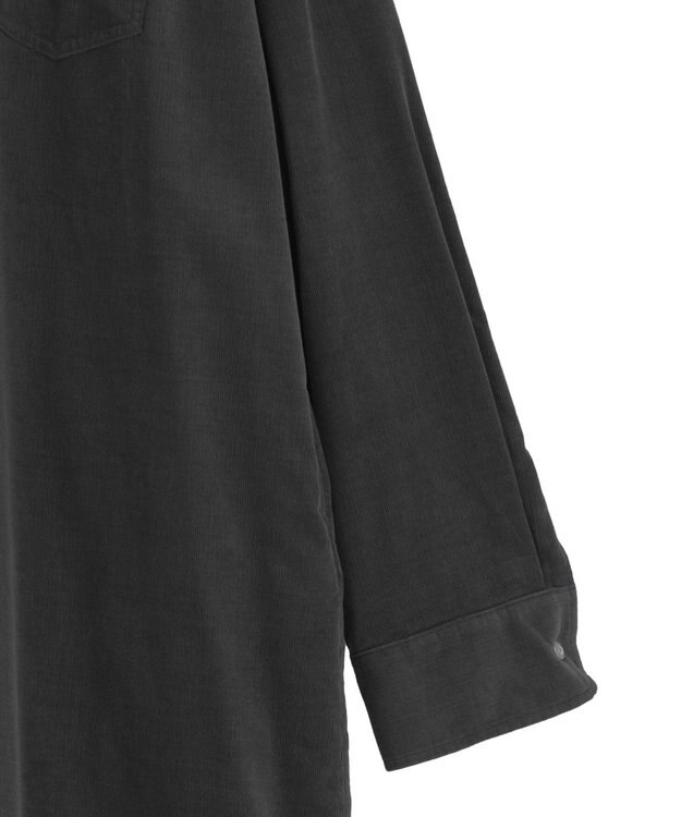 AMERICAN HOLIC コーデュロイシャツワンピース Brown