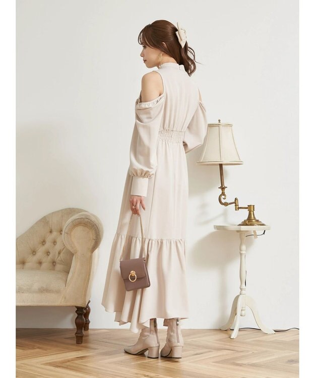 earth music&ecology ２ＷＡＹショルダーワンピース Light Beige