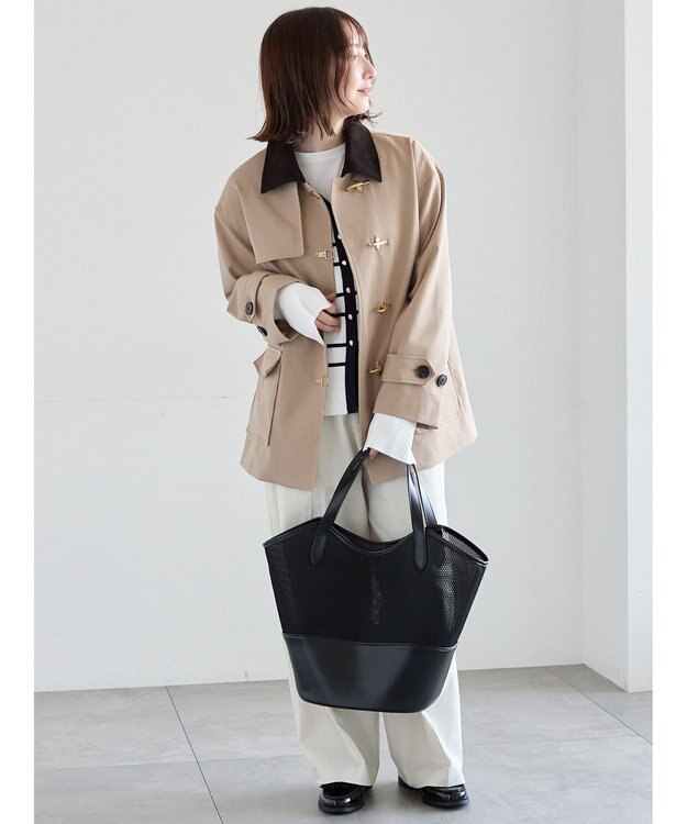 Te chichi ハイウエストワイドチノパンツ《2026 spring catalog item》 オフホワイト