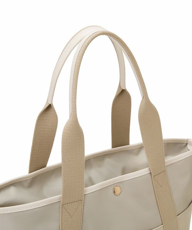 TOPKAPI 【Breath TOPKAPI】【TOPKAPI × 藤本美貴さんコラボ】スコッチグレイン 10ポケット トートバッグ L/マザーズバッグ/撥水 サンドグレー