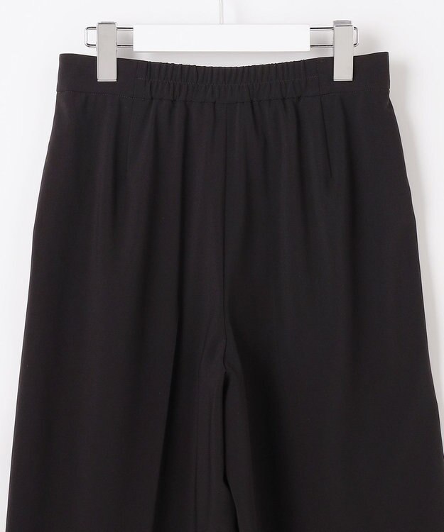 ANY SIS S 【セットアップ対応】セレモニーダブルクロス ワイドパンツ ブラック