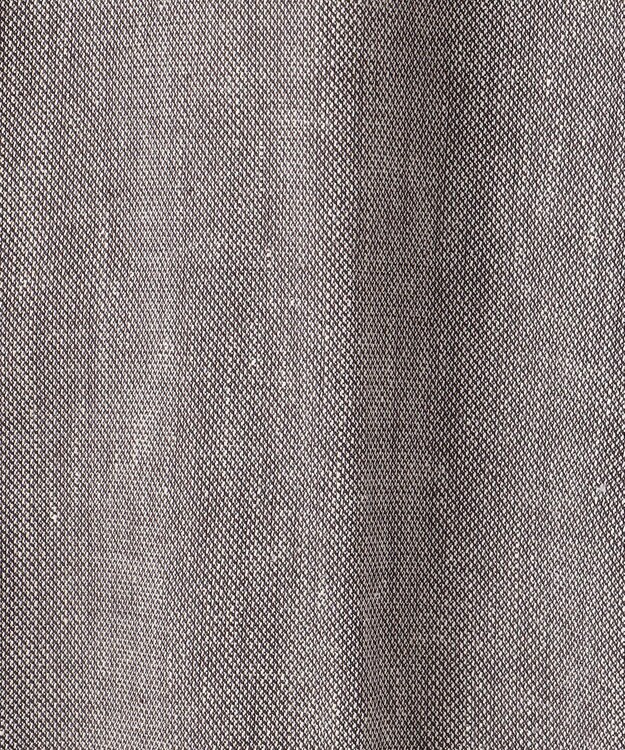 JOSEPH ABBOUD 【ウエストも伸びる/ストレッチ】 リヨセルリネンムーブパンツ ダークブラウン系