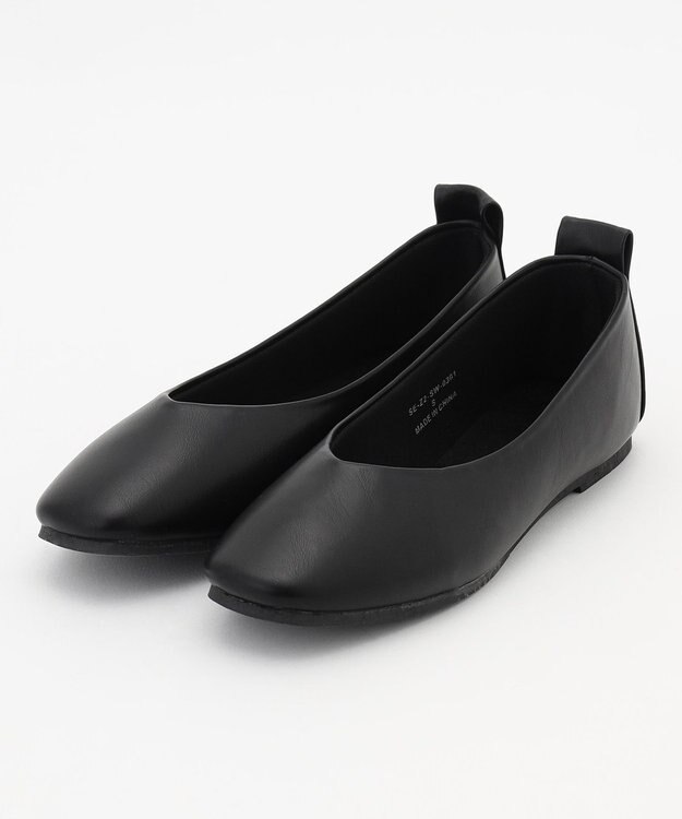 ANY 【定番人気・履き心地抜群】走れるバレエパンプス ブラック