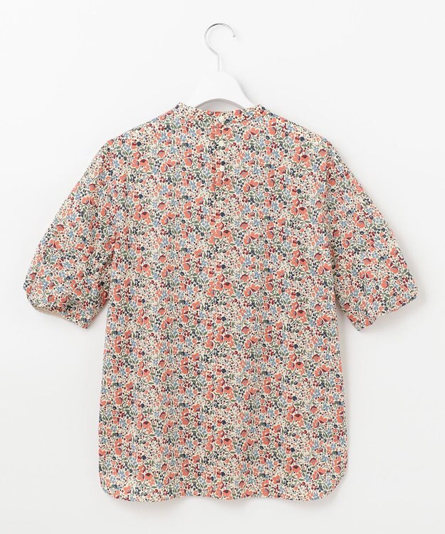 J.PRESS LADIES S 【洗える】LIBERTY Pepper&Coward スタンドカラー ブラウス ベージュ系5