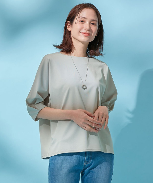 ANY ドルマンタックスリーブトップス ミント