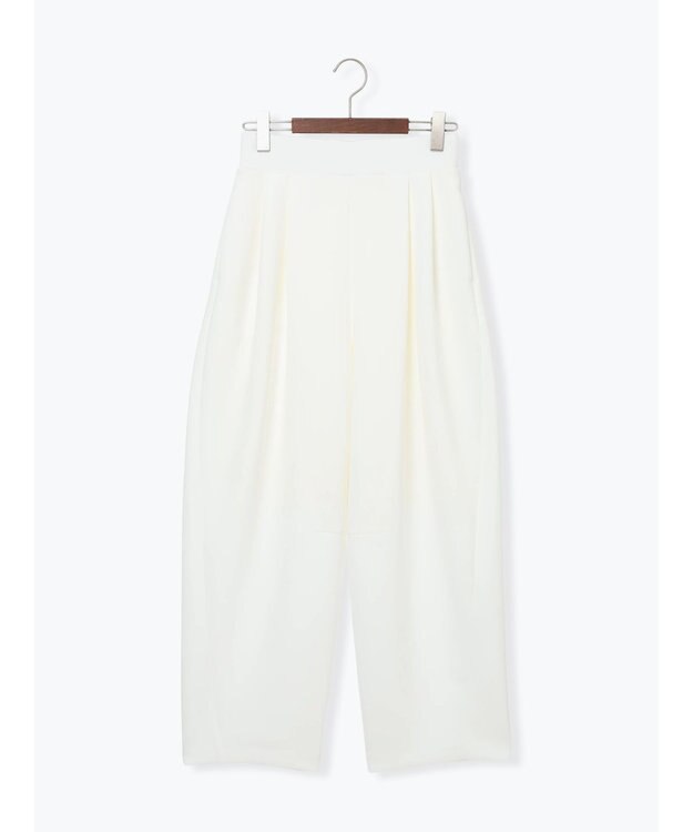 Te chichi ダンボールカーブパンツ オフホワイト