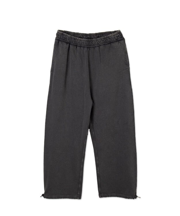 WEGO アシッドウォッシュワイドスウェットパンツ グレーその他