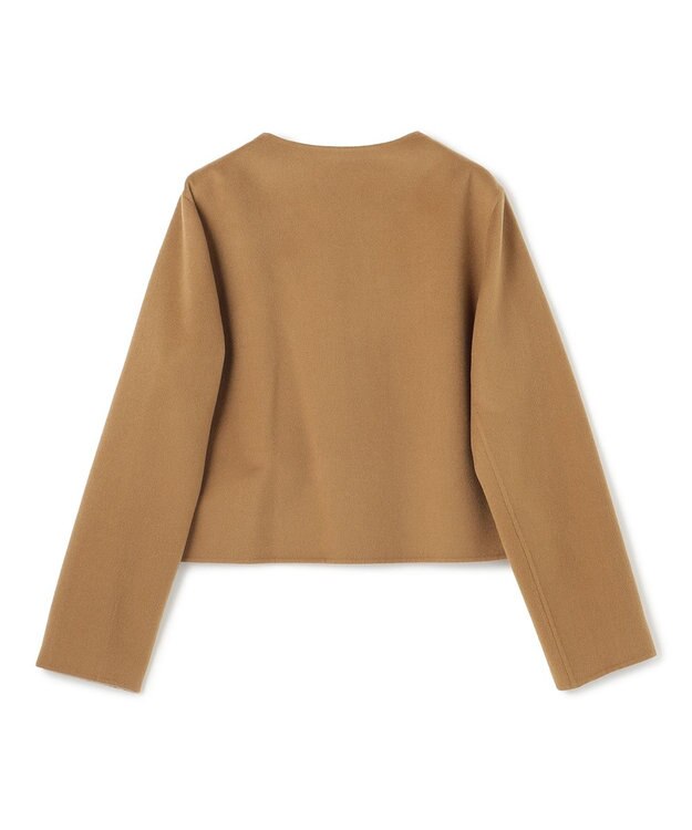 JOSEPH ライトダブルフェイス　ショート丈ジャケット Cassonade