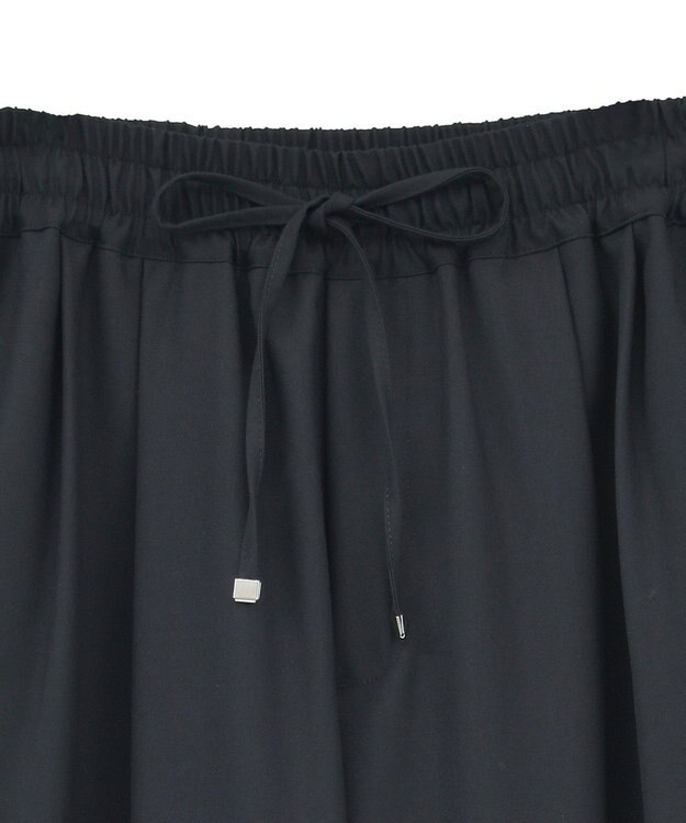 earth music&ecology ゆるとろパンツ Black