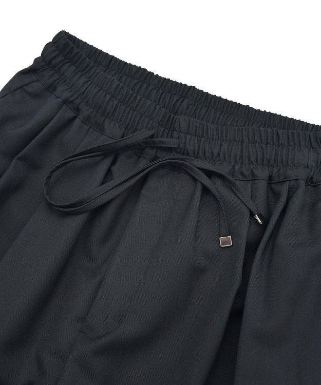 earth music&ecology ゆるとろパンツ Black