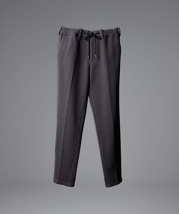 JOSEPH HOMME 【オリジナル素材 /ウエストゴム仕様】ライトタックジャージー  ドロスト付テーパードパンツ / PEGG CONVERTIBLE グレー系