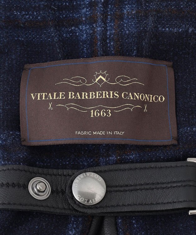 GOTAIRIKU 【スマホ対応】CANONICO×シープレザーコンビグローブ ネイビー系4