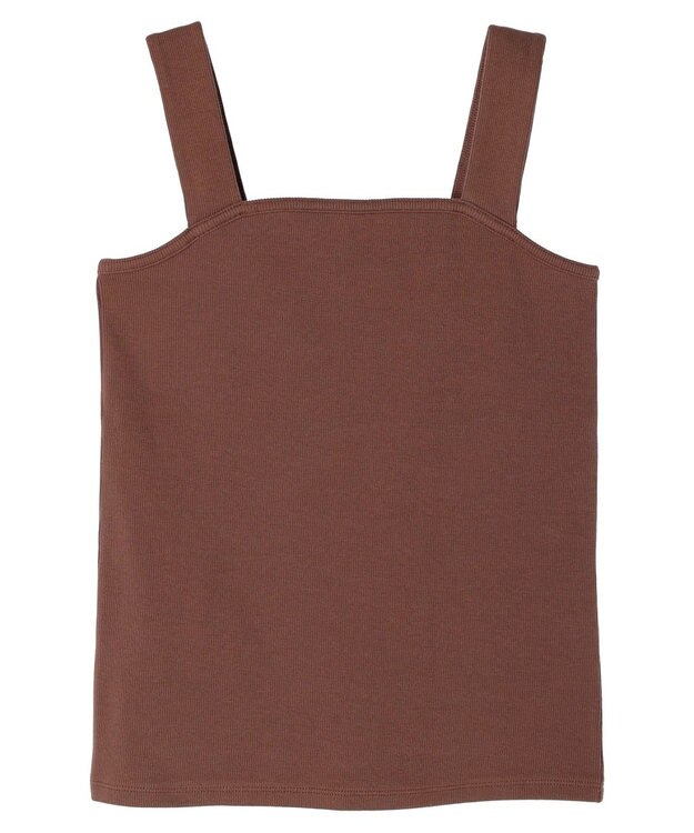 AMERICAN HOLIC 抗菌防臭テレコベアタンクトップ Brown