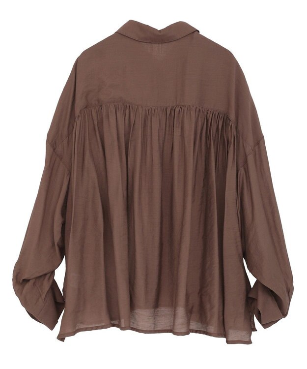 Green Parks ・ＥＬＥＮＣＡＲＥ　ＤＵＥ　シアーシャーリングシャツ Brown